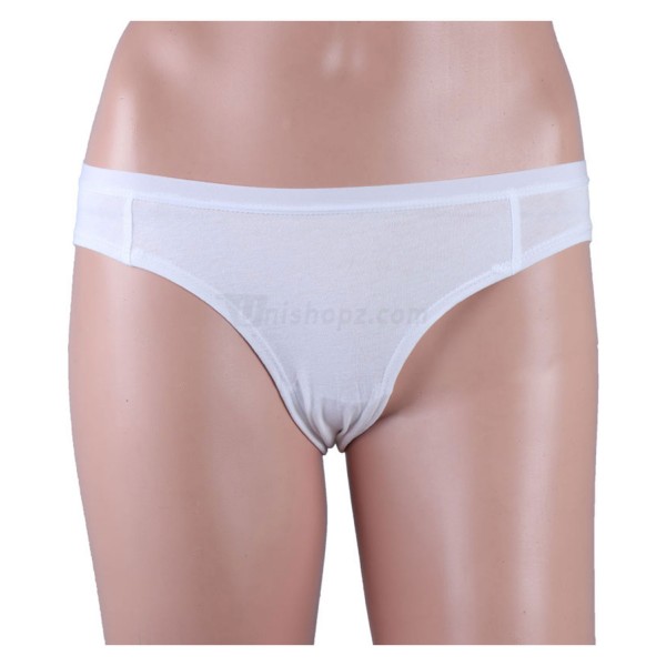 White Classic Soft Touch Fabric Briefs