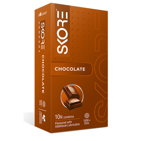 Skore Chocolate Condoms 1 pack (10pcs)