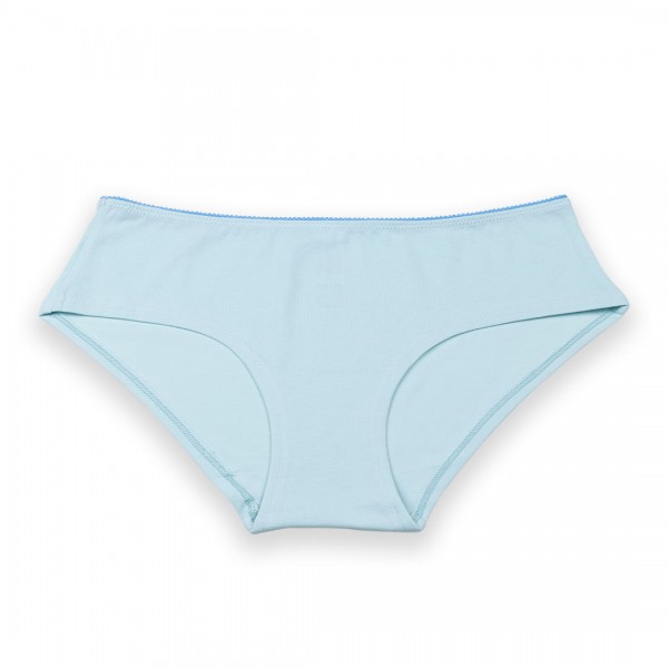 Super soft pastel blue cotton panty